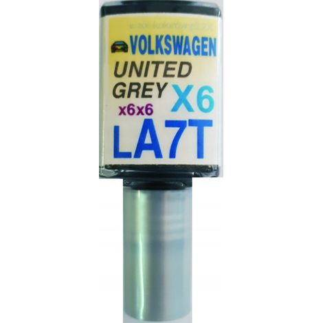 Kit di riparazione graffi per vernice auto VW United Gray LA7T 10 ml Arasystem (1/5)