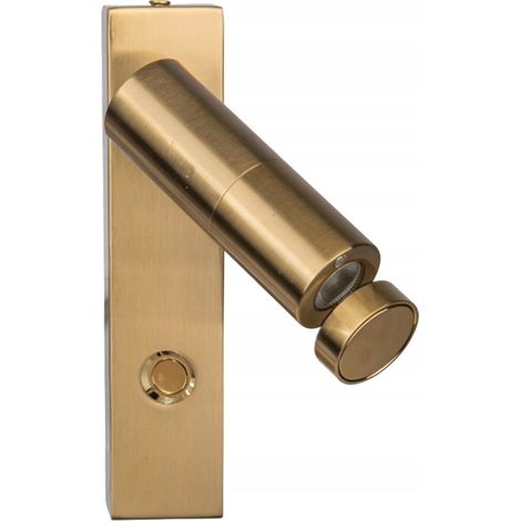 Aplique de pared LED Miri Gold Light Prestige LP-1507/1W GD para lectura (1/5)