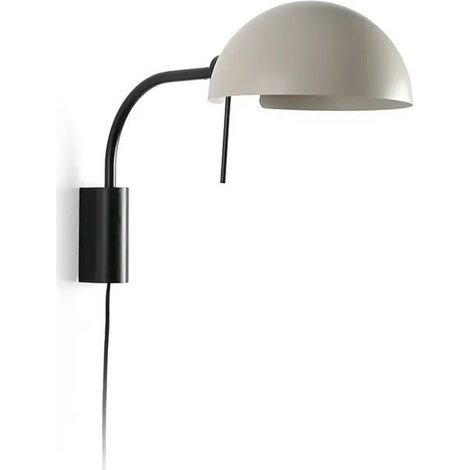 Faro Dominica Dome Wandleuchte Schwarz, Beige 1x E27 (1/5)