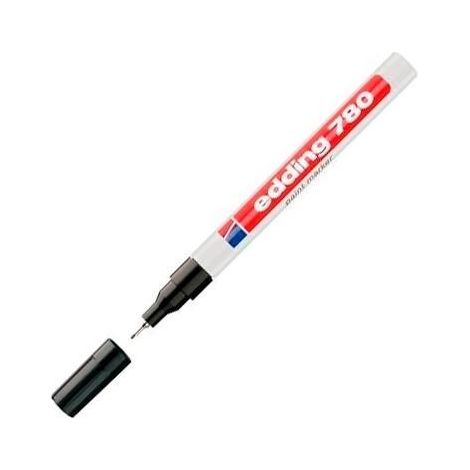 Edding marcador permanente 780 negro -10ud-