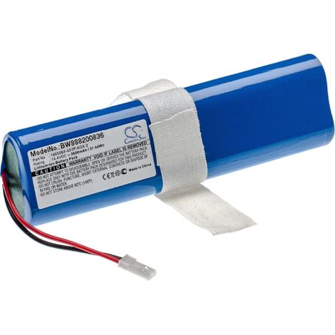 vhbw batteria sostituisce iLife 18650B4-4S1P-AGX-2, SUN-INTE-202 per aspirapolvere home cleaner (2600mAh, 14,4V, Li-Ion) (1/3)