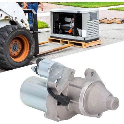 Pièces de générateur à essence 188F 190F, démarreur GX390/420, moteur de démarreur électrique, moteur à essence, 12 V CC (1/5)