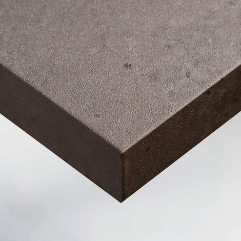 DIMEXACT - Papier peint adhésif effet béton foncé - 122 cm x 1.5 m - En Rouleau