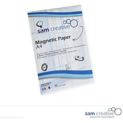 Magnetisches Papier A4 (5er-Satz) (1/2)
