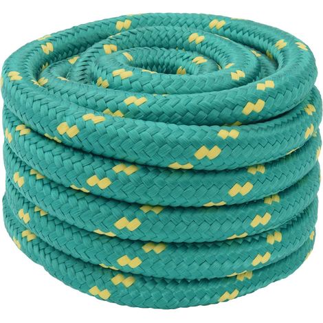 vidaXL Cuerda para barco 3 mm 5 m Verde PP (1/5)