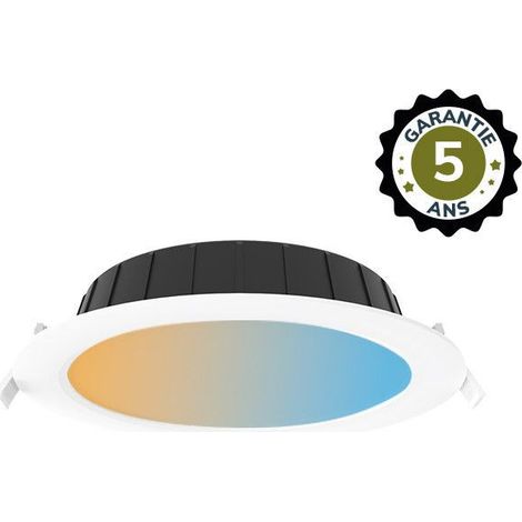 Lámpara empotrada LED CCT BBC de 21W 3000/4000/6500K – Garantía 5 años. Miidex Lighting® (1/5)