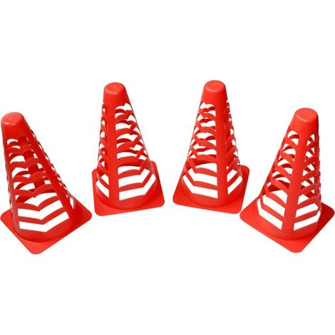 Set di 4 coni morbidi master - 22 cm