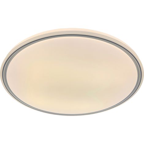 V-TAC LED-Deckenleuchte 60W 6000 lm CCT 3in1 Dimmbar mit Fernbedienung Grau 24204 (1/5)