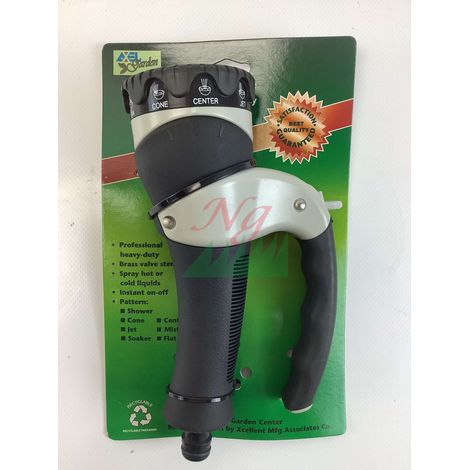 Lanze mit ergonomischem Griff für Gartenstrahl mit verschiedenen Modi