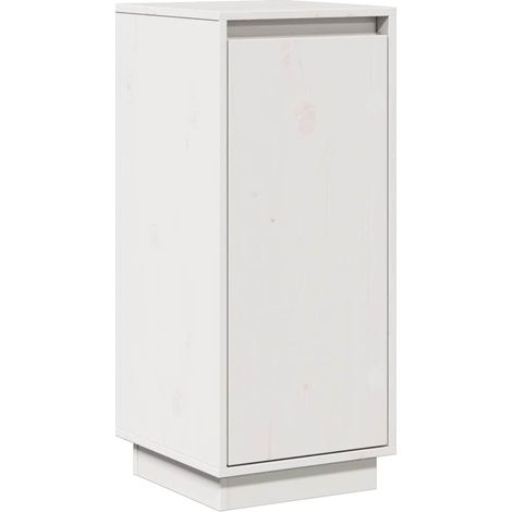 Maison Exclusive - Aparador de madera maciza de pino blanco 31,5x