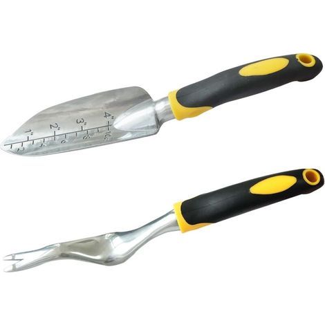 2 Pièces Outils Jardinage, Désherbeur à Main, Outil Désherbage Déracinement, Arrache Mauvaise Herbe Jardinage, pour Désherbage des Racines Profondes, Plantation de Jardin (1/4)
