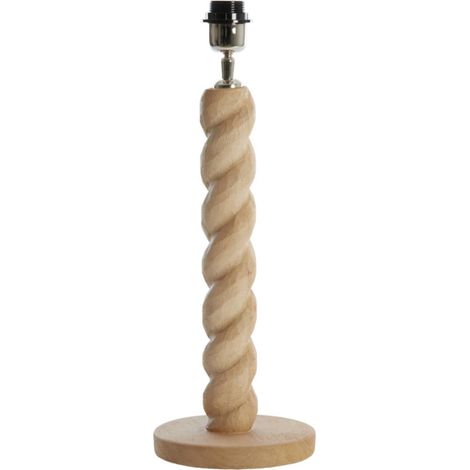Lampe de table - naturel - Nanno - bois - luminaire individuel - (1/3)