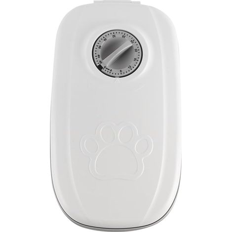 Distributeur automatique de croquettes et d'aliments humides pour chats et chiens, 350 ml, avec minuterie 48 heures. Station d'alimentation programmable pour chats. (1/5)