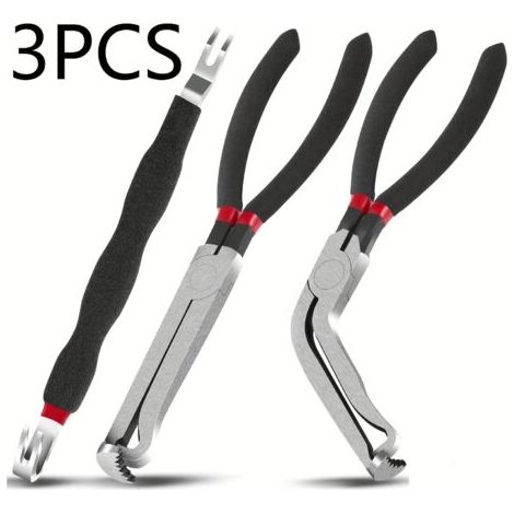 Kit de 3 pinces de déconnexion électrique, séparateur de connecteurs électriques automobiles droits, angle de 60°, pinces de connexion pour l'ionisation automobile (1/5)