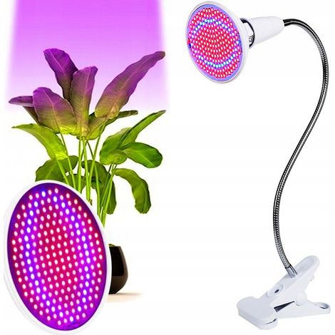 Lampada a 200 LED per la crescita delle piante, lampadina da 20W (1/5)