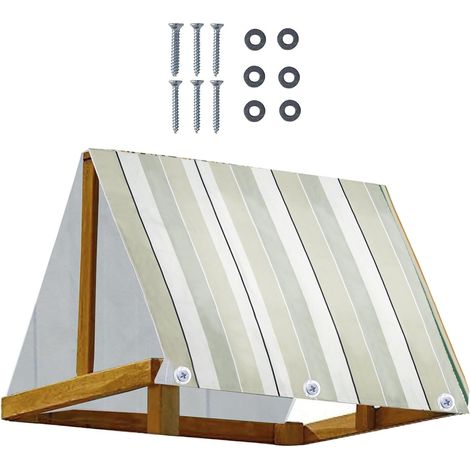 Toldo para parque infantil, toldo de repuesto para casita de juegos, cubierta impermeable y resistente al sol, piezas de equipo robustas, velas de sombra protectoras, ideal para áreas de juego al aire (1/5)