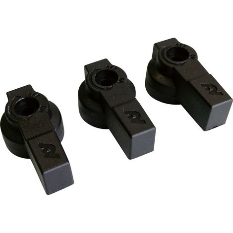 Bosch Zubehör für Wohnungsstationen Hebel für Trinkwasser-Kugelhähne (3 St.), 7735600592