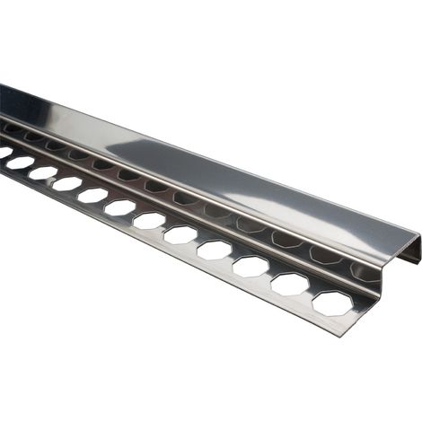 EMAC NOVOLISTEL 4 Perfil Acero Inox Alto Brillo - ref: NL4AI08NA (1/2)