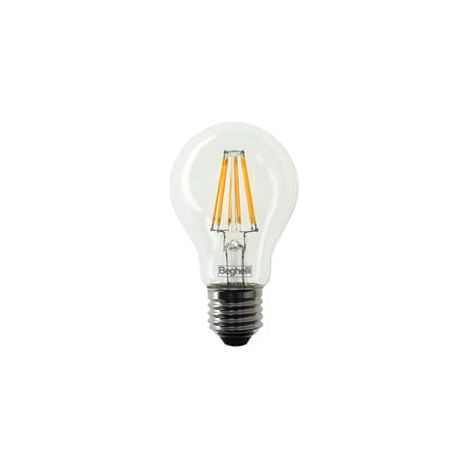 LAMPADA FILO LED GOCCIA ZAFIRO E27- - 12W - 4000  °K naturale - 1600 lm - 60x108h - 2 blister BEGHELLI