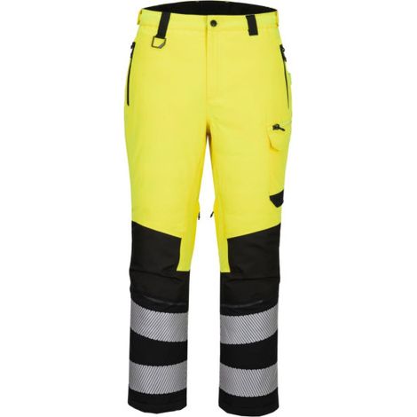 Pantalones de expedición de alta visibilidad EV4 PORTWEST EV402 XXL Amarillo/Negro (1/4)