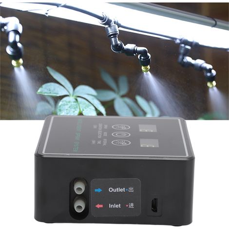 Sistema de pulverización para reptiles con temporizador, modelo con difusores multidireccionales de ABS/PE, juego completo de 21 accesorios. (1/5)
