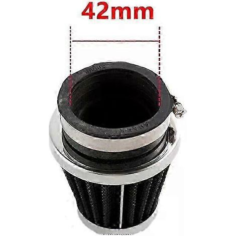 28-60mm Air Filter Motorcycle Mushroom Head Filters High Flow Air Intake For Atv Pit Dirt Bike Suzuki Honda Kawasaki Yamaha Moto( 42mm) (1/5)