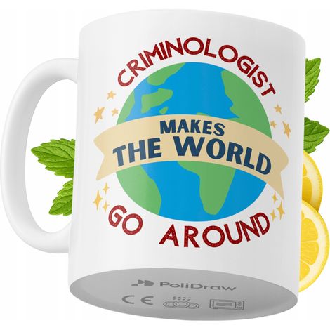Lustige Tasse für Kriminologen – Kaffee- oder Teetasse mit witzigem Textdesign – ideal für Geburtstage, Namenstage, Feiertage und besondere Anlässe. Hochwertige Tasse für Zuhause, Büro und Arbeit. Far
