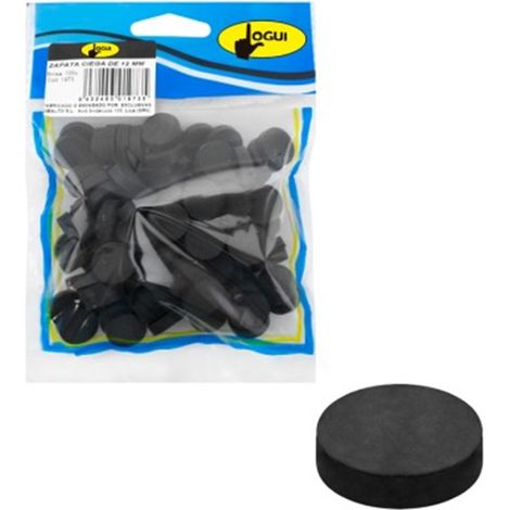 Zapatillas de goma ciegas para grifos bolsa 100uds - 17mm