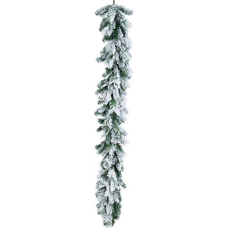 Verschneite Weihnachtsgirlande cm 180 Weihnachtsgirlande