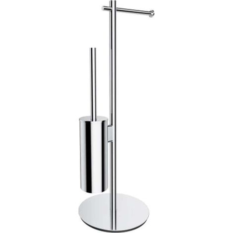 OMNIRES Modern Project - Porte papier-toilette et brosse WC, chrome MP60810CR (1/2)