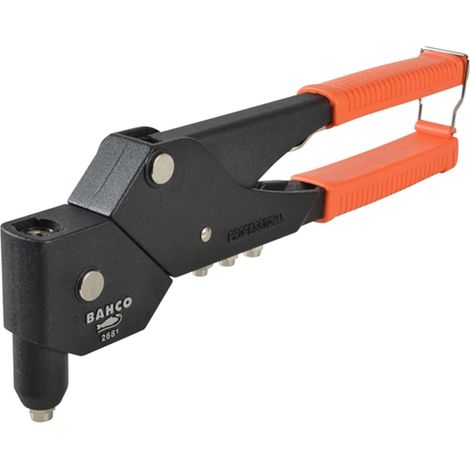 Bahco Riveter 2681 Swivel Head Swiveling Head Tool Fastener 2.4mm 4.8mm BAH2681 (1/5)