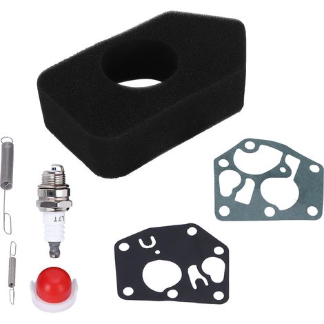 Kit de joints, ressort, filtre à air et poire d'amorçage pour outils de jardin 691859 692211 (1/5)