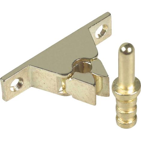 FERMAPORTA A PINZA nichelato