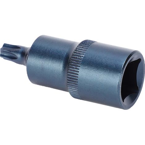 Tête de clé à douille étoile en acier allié S2, tournevis électrique à dégagement rapide, bleu 1/2X55XT40 (1/5)