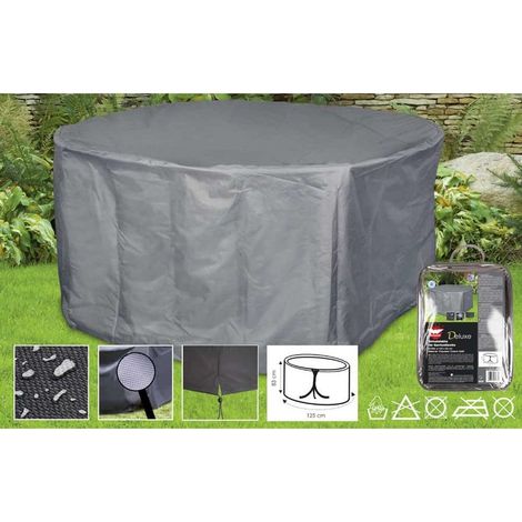 Schutzhülle Tisch, Gartentisch, Abdeckplane, 125x83 cm, wetterfest (1/2)