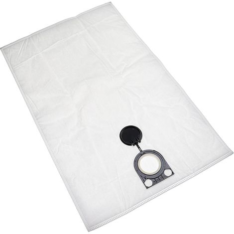 vhbw 10x sacchetto compatibile con Bosch GAS 50, GAS 50 M aspirapolvere - 45cm x 33,5cm Bianco
