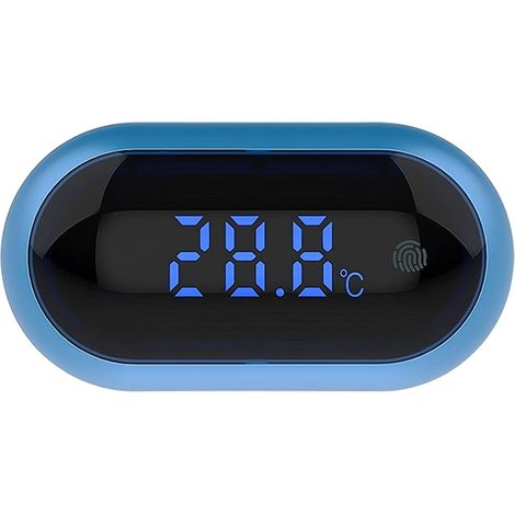Fish Tank Thermomètre avec Fonction d'écran Tactile Affichage numérique LED Température de Haute précision pour Aquarium Marin d'eau Douce d'eau Froide