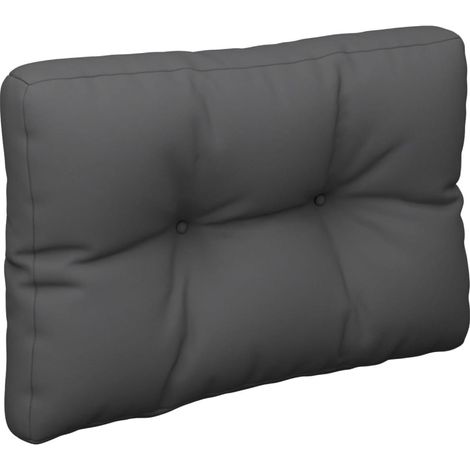 Maison Exclusive - Cuscino per Pallet Antracite 60x40x12 cm in Tessuto
