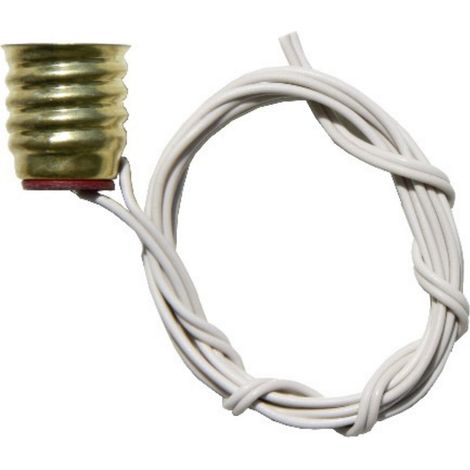BELI-BECO L40/124 Lampenfassung Sockel (Miniaturlampen): E10 Anschluss (Sockel): Drähte 1 St.