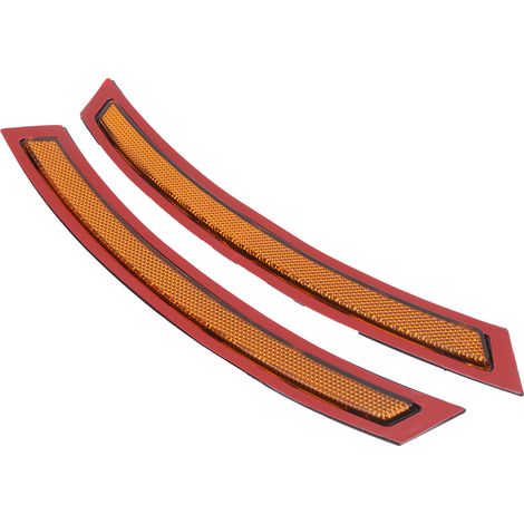 Pare-chocs avant latéral Feu de position Réflecteur Gauche Droite 63147290093 Remplacement pour X5 F15 2014‑2017 Jaune (1/5)