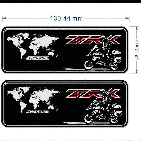 Kit essence/huile pour Benelli 800x, TRK502, TRK 250, 500, 800, 521, 502 X, TRK521 : protège-genoux, sacoches, autocollants, protection de réservoir – TRK4 (1/5)