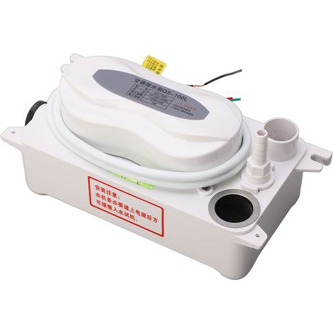 Pompe de purge pour climatiseur HVAC, évacuation condensats, réservoir 600ml, AC 110-240V, débit 100L/H (1/5)