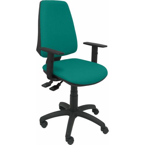 Sedia Elche S con braccioli regolabili verde chiaro
