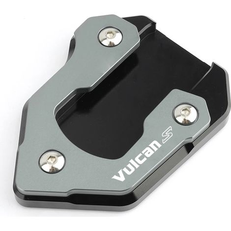 (Titane) Compatible avec KAWASAKI Vulcan S 650 VN650 2015-2021 2022. Nouvelle béquille latérale de haute qualité pour moto, avec plaque de support et extension. maxpower (1/4)