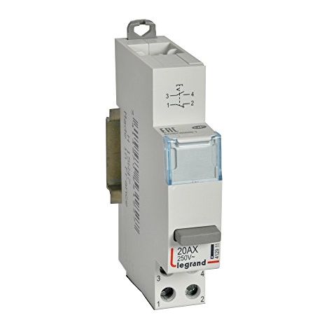 Legrand Meccanismi 412911 Pulsante Meccanico Standard