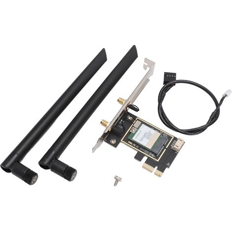 Adaptateur réseau sans fil PCIe AW CB304NF RTL8821CE WiFi 433 Mbps 2,4 GHz 5 GHz double bande Bluetooth 4.2 802.11ac (1/5)