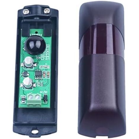 Paire de photocellules à infrarouge universelles pour capteur extérieur automatique pour portail de garage 12 V/24 V AC DC (1/5)