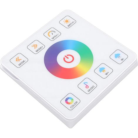 Musik-LED-Controller, Bluetooth-Touch-Fernbedienung, magnetische Fernbedienung, farbenfrohe SPI-LED-App-Musiksteuerung (1/5)