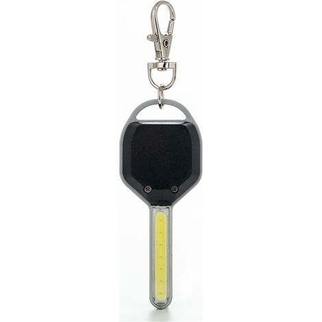 Mini lampe torche porte-clés LED, veilleuse portable, éclairage de secours - Argent - AquaForge (1/5)