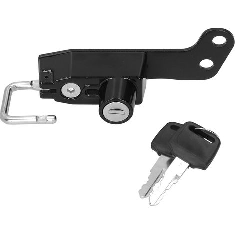 Antivol pour Casque Moto avec Clés Sécurité Antivol en Acier Inoxydable Compatible RC8/RC8R 2008-2018 (1/5)